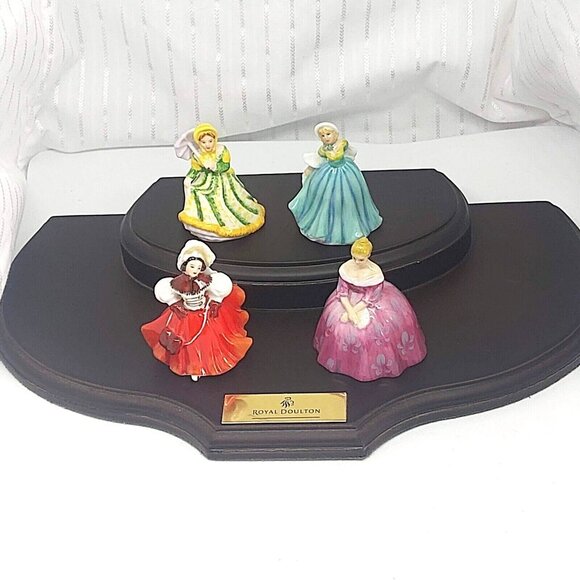 Royal Doulton Ladies M202 Elizabeth M203 Jane M209 Victoria M220 Skater Display - Picture 14 of 16